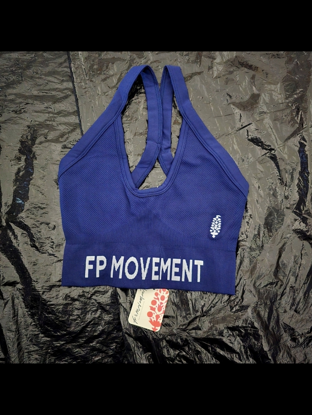 Free People - Long Haul Long Bra - Grape XS/S